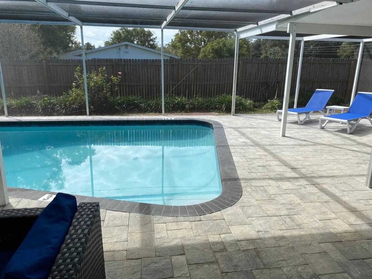 Spacious 5 Bedrooms 3 Bathrooms Family-Friendly Home With Heated Salt Pool Clearwater Exterior foto